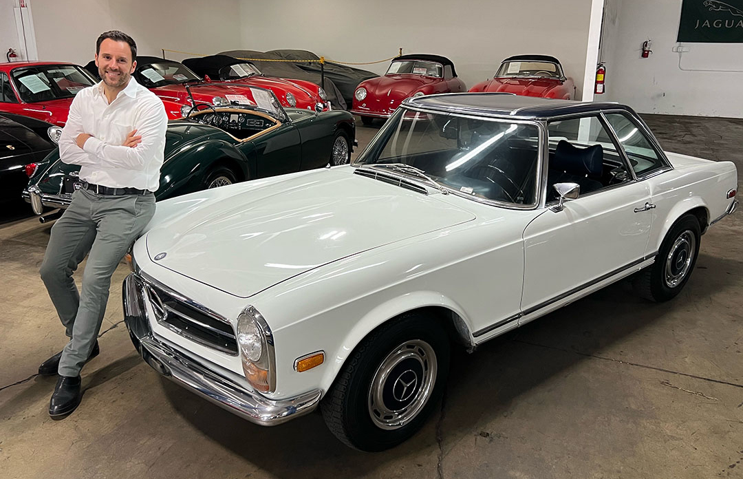 280 SL Mercedes-Benz buyer Alex Manos