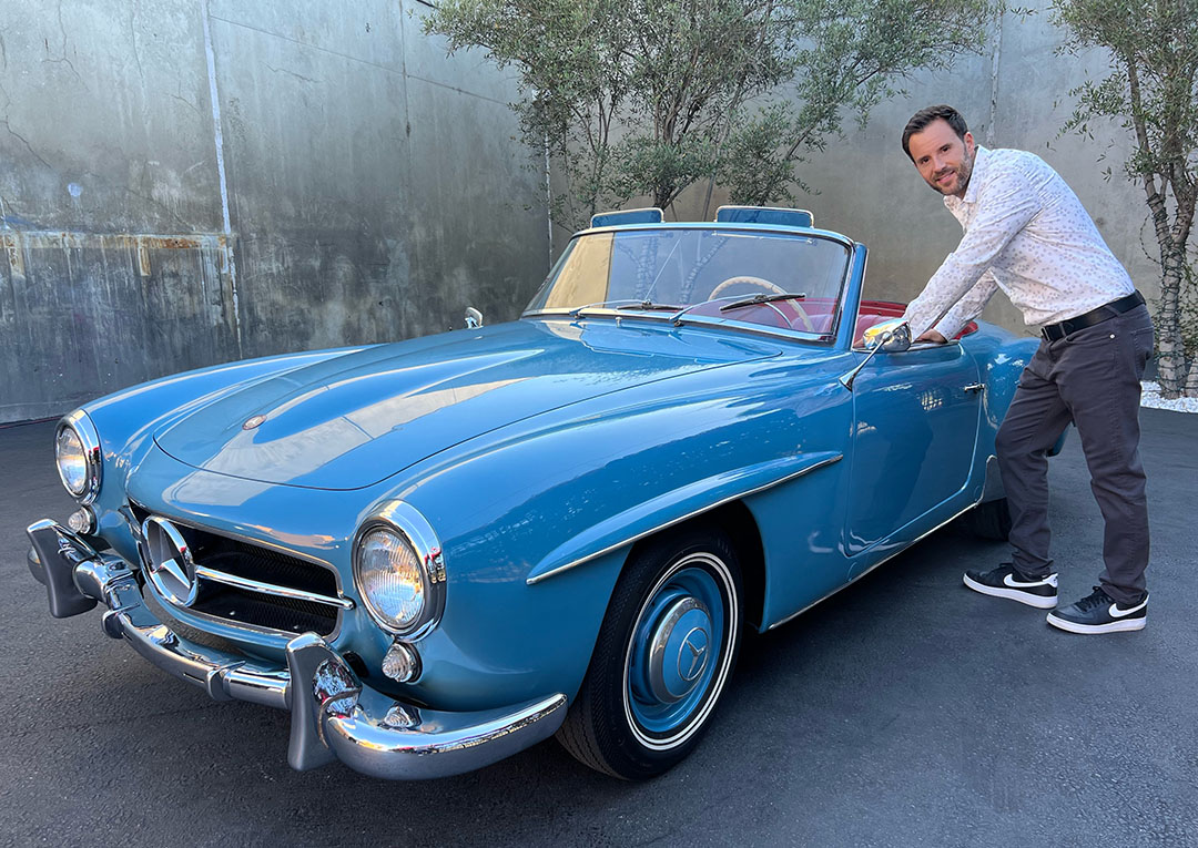 Mercedes-Benz 190SL buyer Alex Manos