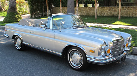 Vintage shop mercedes convertible