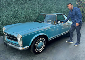 Mercedes 230SL buyer Alex Manos