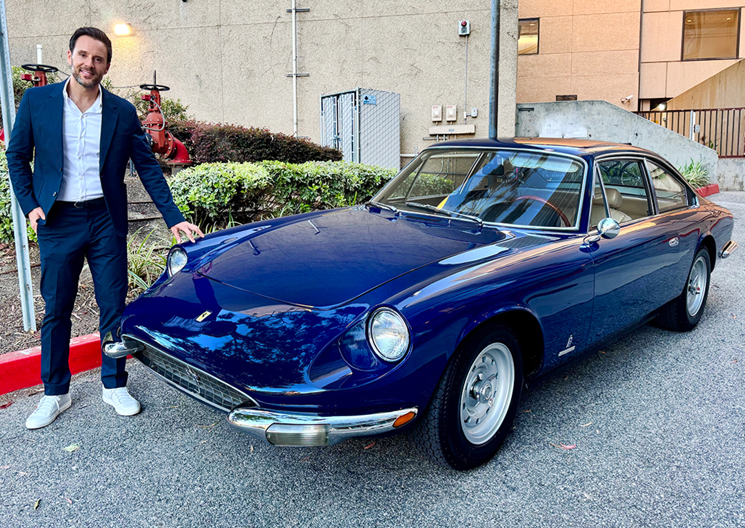 Classic Ferrari buyer Alex Manos